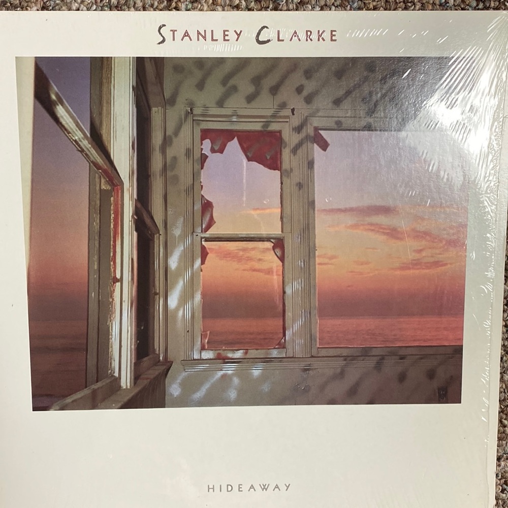 Stanley Clarke - Hideaway 1986 Jazz Epic Record Vinyl